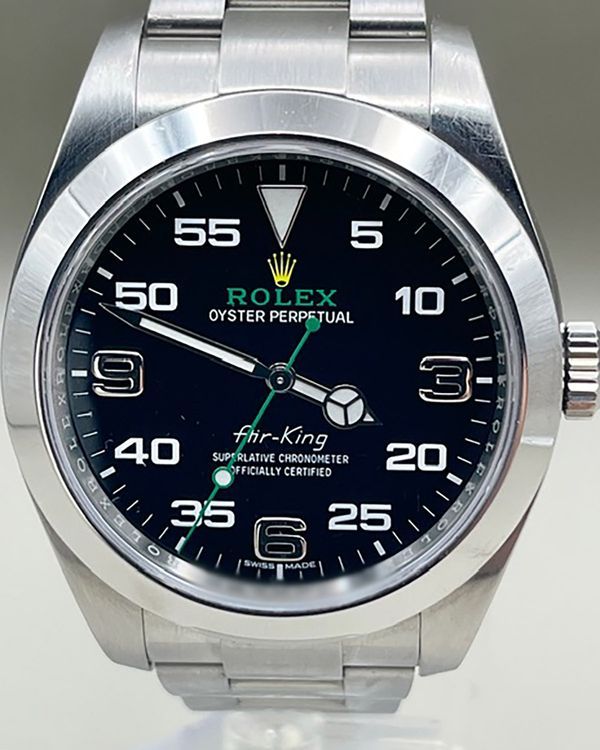 2018 Rolex Air-King 40MM Black Dial Oyster Bracelet (116900)