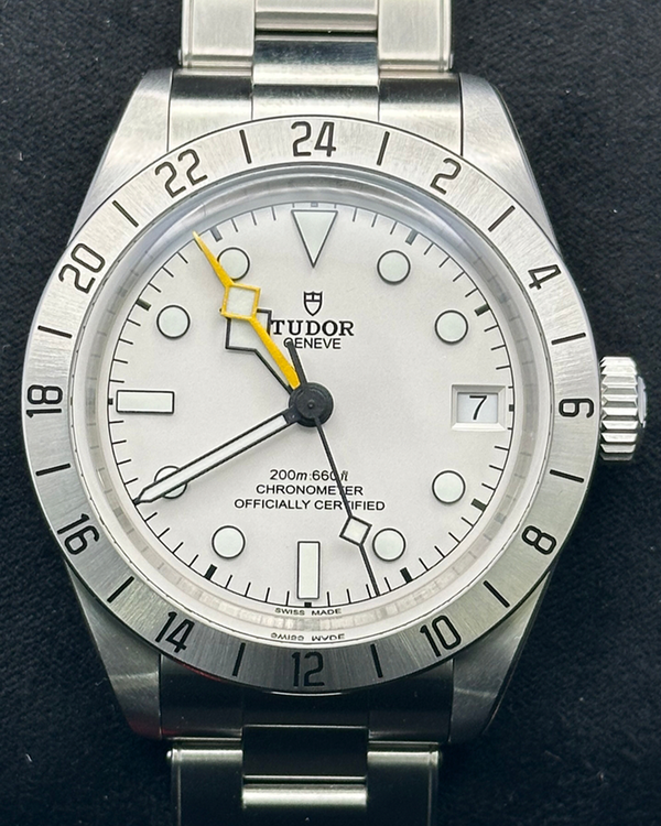 2026 Tudor Black Bay Pro GMT 39MM White Dial Steel Bracelet (79470)
