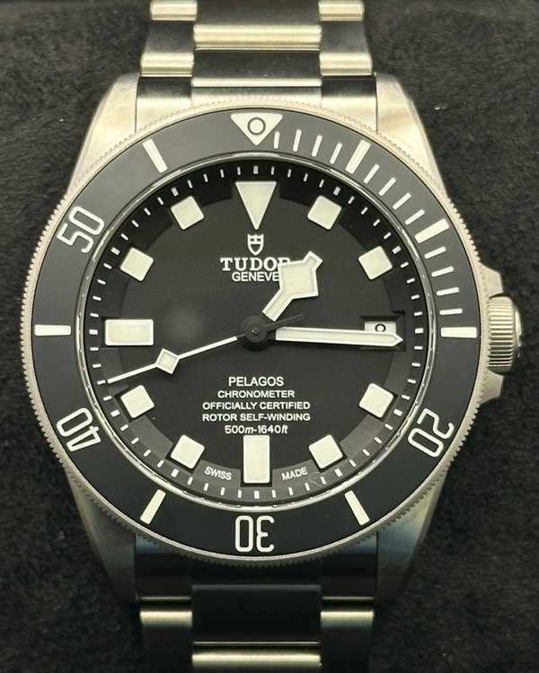 2025 Tudor Pelagos 42MM Black Dial Titanium Bracelet (25600TN)