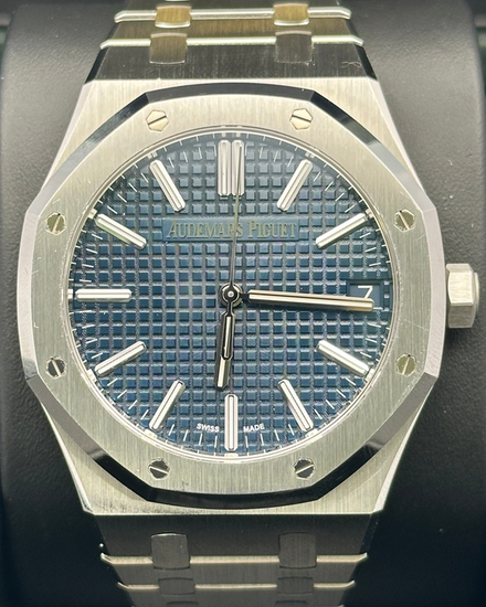 Audemars Piguet Royal Oak 41MM Blue Dial Steel Bracelet (15510ST.OO.1320ST.06)