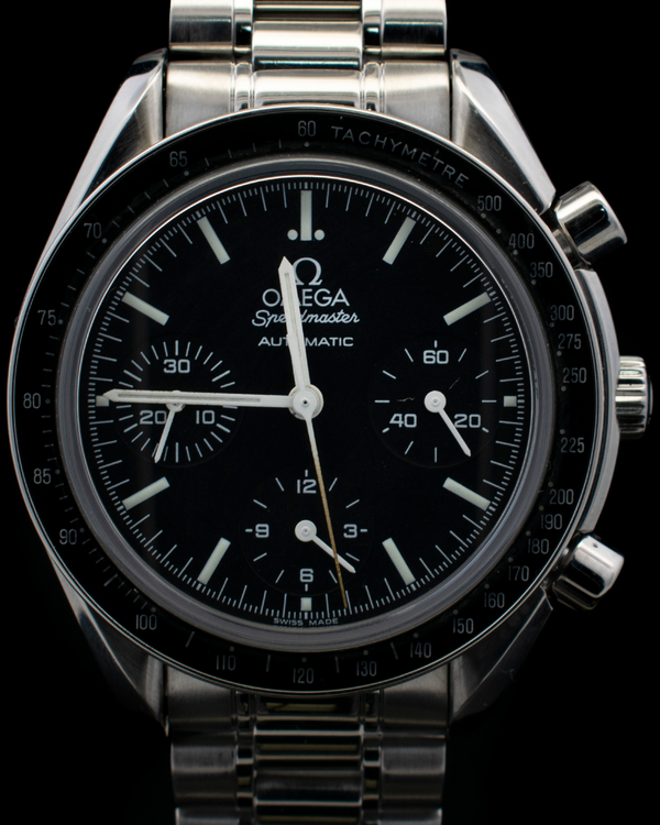 Omega Speedmaster Reduced 39MM Black Dial Steel Bracelet (3539.50.00)