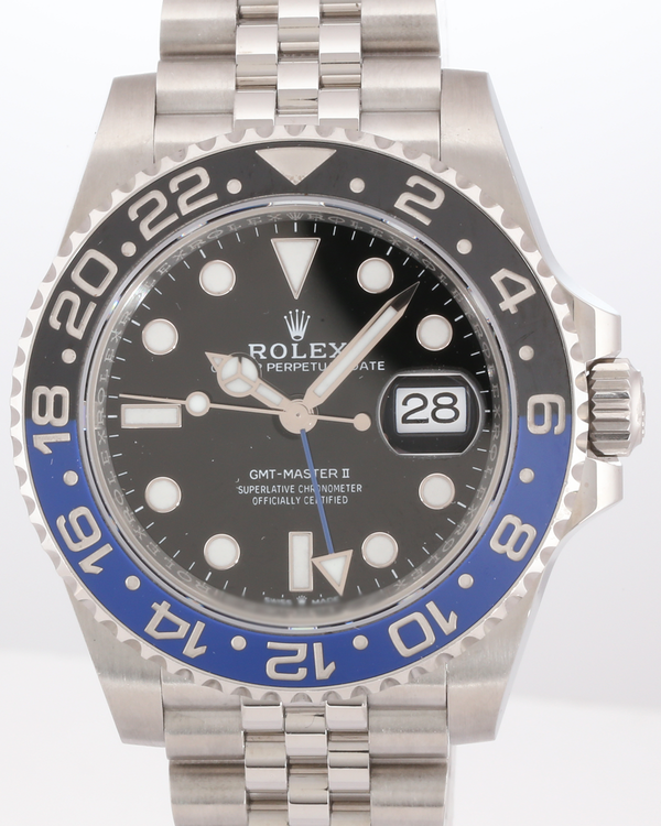 2024 Rolex GMT-Master II "Batgirl" 40MM Black Dial Jubilee Bracelet (126710BLNR)