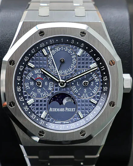 2025 Audemars Piguet Royal Oak Perpetual Calendar 41MM Blue Dial Steel Bracelet (26674ST.OO.1320ST.01)