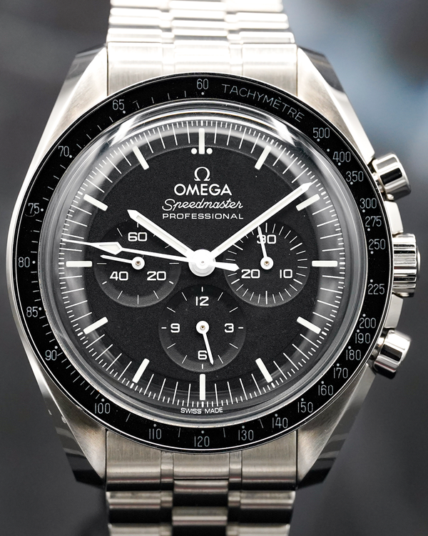 2025 Omega Speedmaster Professional Moonwatch 42MM Black Dial Steel Bracelet (310.30.42.50.01.001)