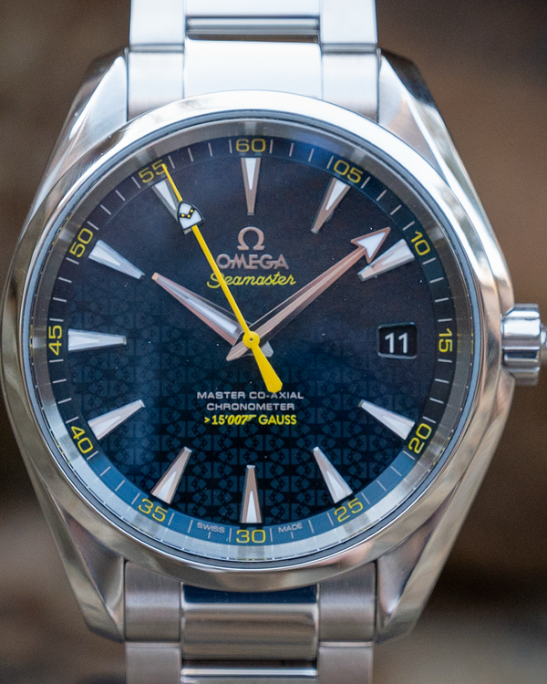 Omega Seamaster Aqua Terra "James Bond Spectre" L.E. 41.5MM Blue Dial Steel Bracelet (231.10.42.21.03.004)