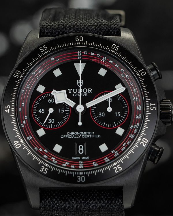 No Reserve - 2024 Tudor Pelagos FXD "Cycling Edition" 43MM Black Dial Textile Strap (25827KN)