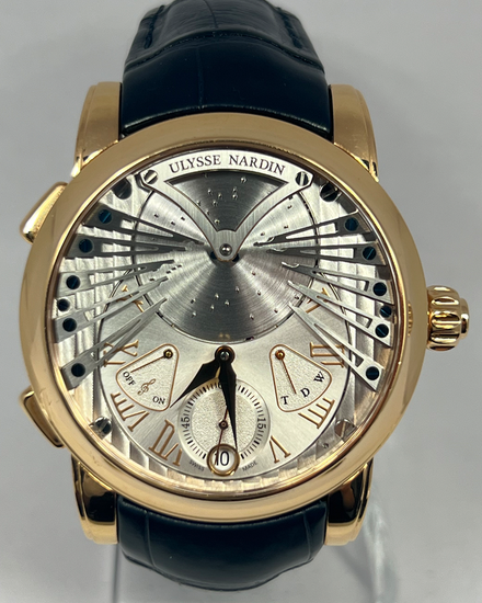 Ulysse Nardin Stranger L. E. Musical 45MM Skeleton Dial Leather Strap (6902-125)