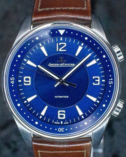 2020 Jaeger-LeCoultre Polaris 41MM Blue Dial Leather Strap (Q9008480)