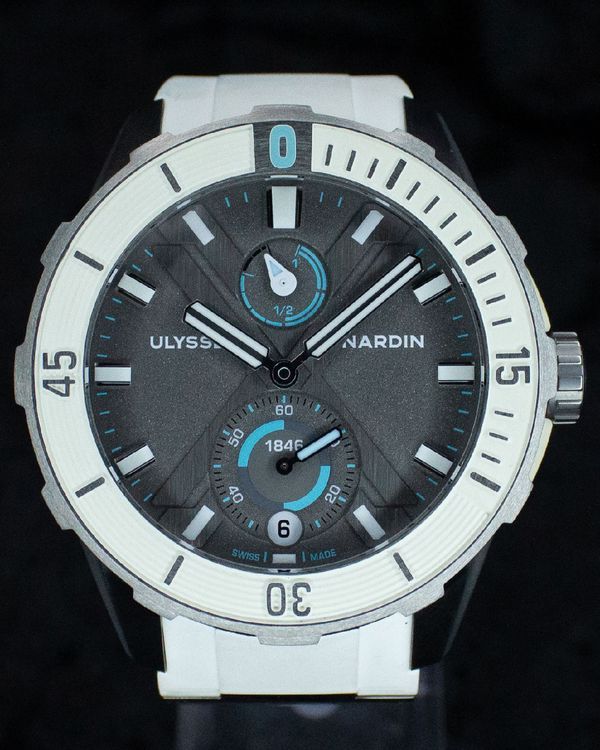 2021 Ulysse Nardin Diver X Antarctica L. E. 44MM Grey Dial Rubber Strap (1183-170LE-3/90-ANT)