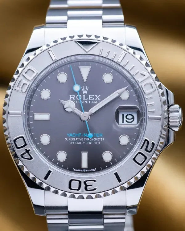 2022 Rolex Yacht-Master 37MM Rhodium Dial Oyster Bracelet (268622)