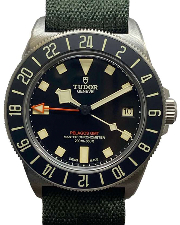 Tudor Pelagos FXD GMT 42MM Black Dial Textile Strap (2542G247NU)