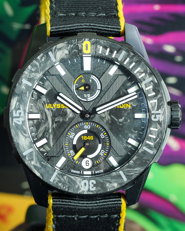 2020 Ulysse Nardin Diver X Cape Horn L.E. 44MM Black Dial Textile Strap (1183-170/92-CAP)