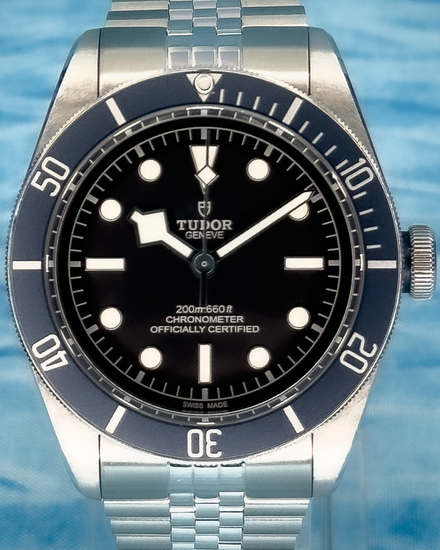 2022 Tudor Black Bay 41MM Black Dial Aftermarket Steel Bracelet (79230B)