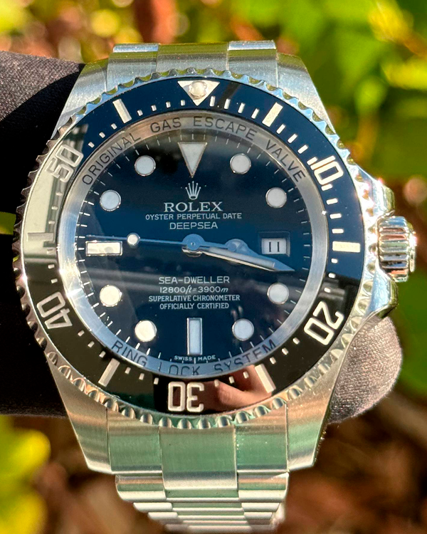 2008 Rolex Sea-Dweller Deepsea 44MM Black Dial Oyster Bracelet (116660)