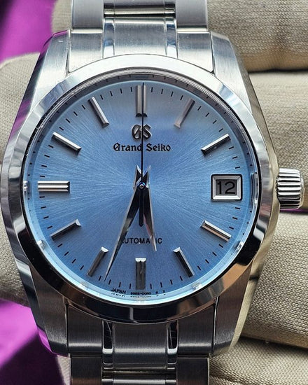 Grand Seiko Heritage Collection 25th Anniversary L.E 37MM Blue Dial Steel Bracelet (SBGR325)