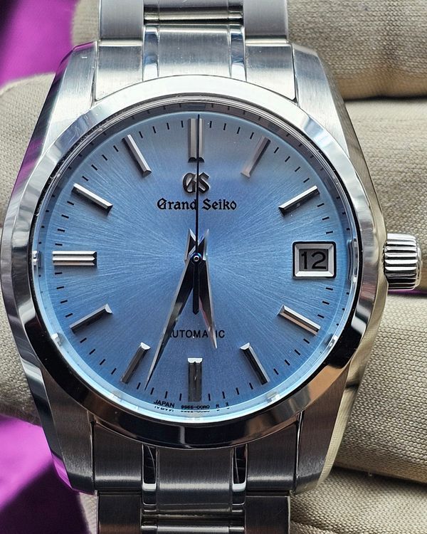 Grand Seiko Heritage Collection 25th Anniversary L.E 37MM Blue Dial Steel Bracelet (SBGR325)