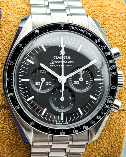 Omega Speedmaster Professional Moonwatch 42MM Black Dial Steel Bracelet (310.30.42.50.01.001)