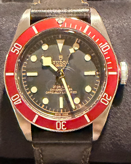 2021 Tudor Black Bay 41MM Black Dial Leather Strap (79230R)