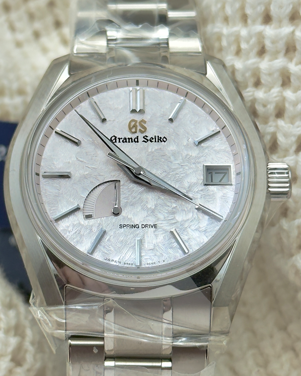2026 Grand Seiko Heritage Collection "Shunbun" 40MM Pink Dial Titanium Bracelet (SBGA413G)