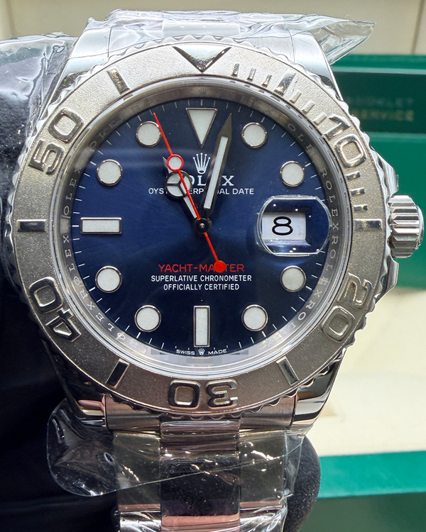 2021 Rolex Yacht-Master 40MM Blue Dial Oyster Bracelet (126622)