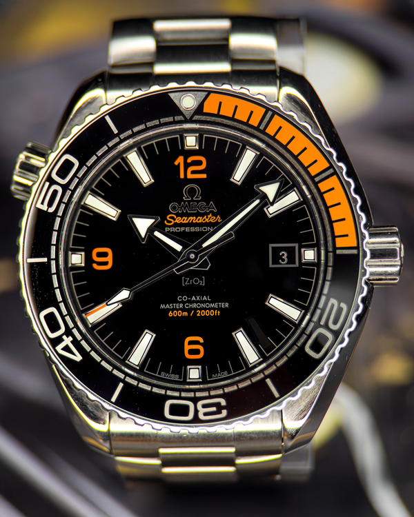 Omega Seamaster Planet Ocean 600M 43.5MM Black Dial Steel Bracelet (215.30.44.21.01.002)