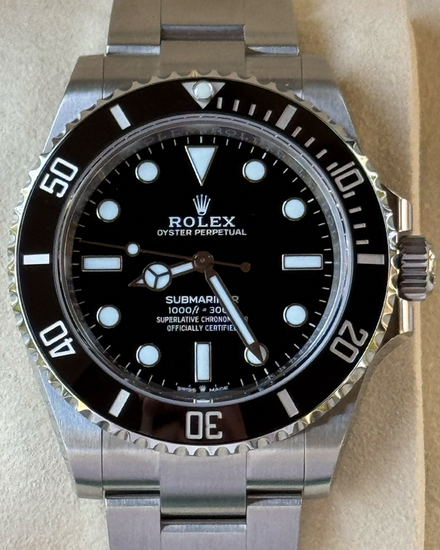 2026 Rolex Submariner No-Date 41MM Black Dial Oyster Bracelet (124060)