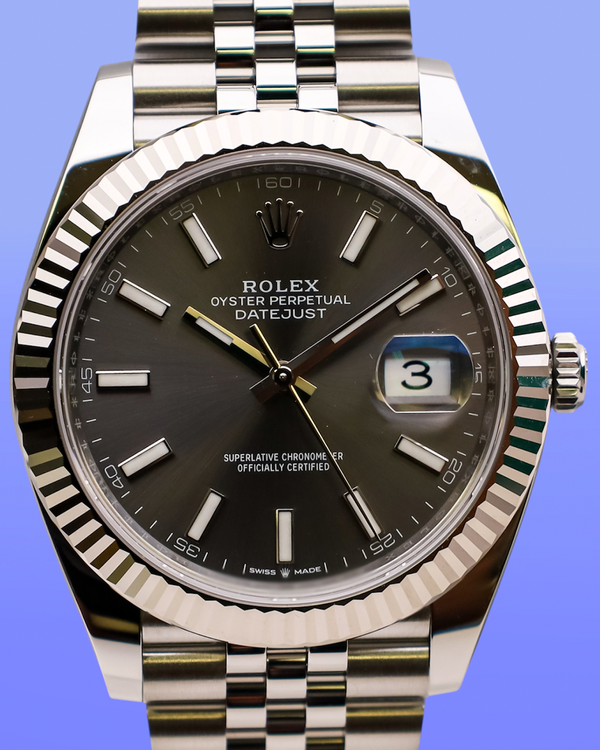 2026 Rolex Datejust 41MM Rhodium Dial Jubilee Bracelet (126334)