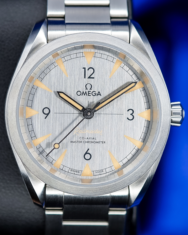 2025 Omega Seamaster Railmaster 40MM Slate Dial Steel Bracelet (220.10.40.20.06.001)