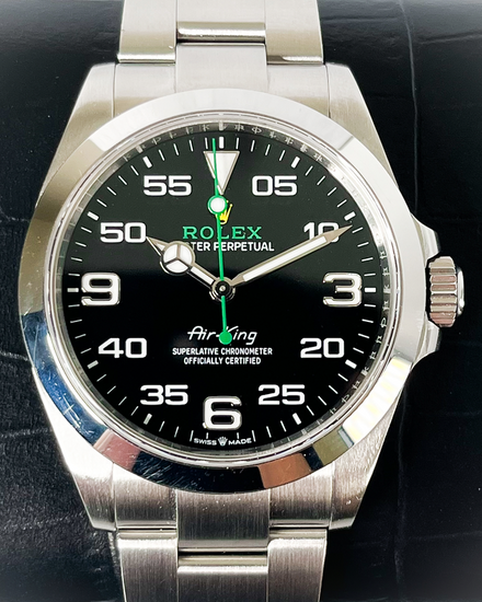 2025 Rolex Air-King 40MM Black Dial Oyster Bracelet (126900)