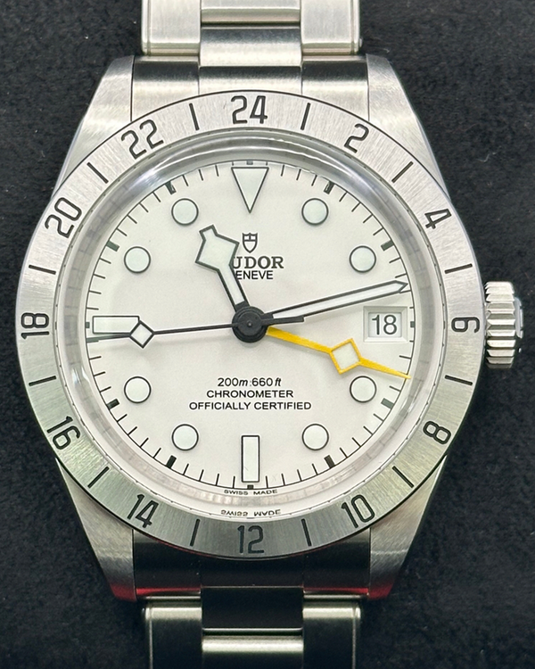 2026 Tudor Black Bay Pro GMT 39MM White Dial Steel Bracelet (79470)
