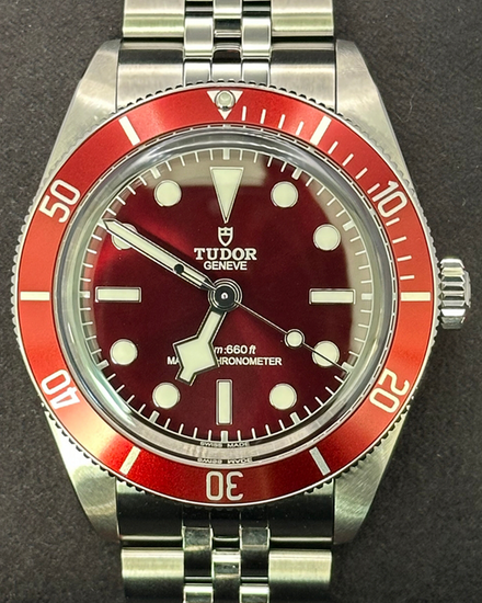 2025 Tudor Black Bay 58' 39MM Red "Burgundy" Dial Steel Bracelet (7939A1A0RU)