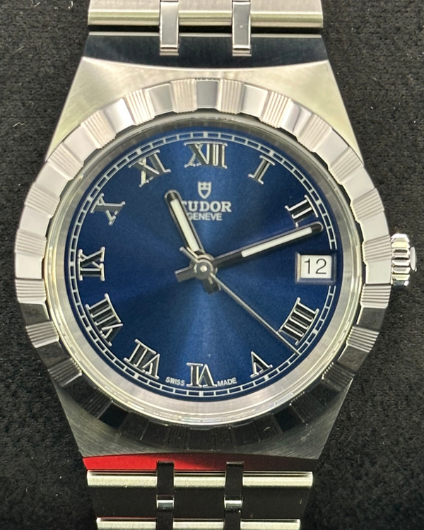 2025 Tudor Royal 34MM Blue Dial Steel Bracelet (28400)