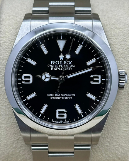 2023 Rolex Explorer 40MM Black Dial Oyster Bracelet (224270)