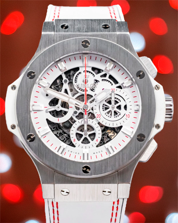 2016 Hublot Big Bang Aero Bang L.E. 44MM Skeleton Dial Leather Strap (311.SE.2113.VR.JDR.14)
