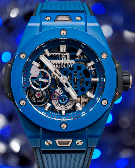2019 Hublot Big Bang Meca-10 45MM Skeleton Dial Rubber Strap (414.EX.5123.RX)