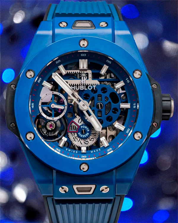 2019 Hublot Big Bang Meca-10 45MM Skeleton Dial Rubber Strap (414.EX.5123.RX)
