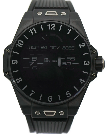 Hublot Big Bang Connected E Black 42MM Quartz Black Dial Rubber Strap (440.CI.1100.RX)
