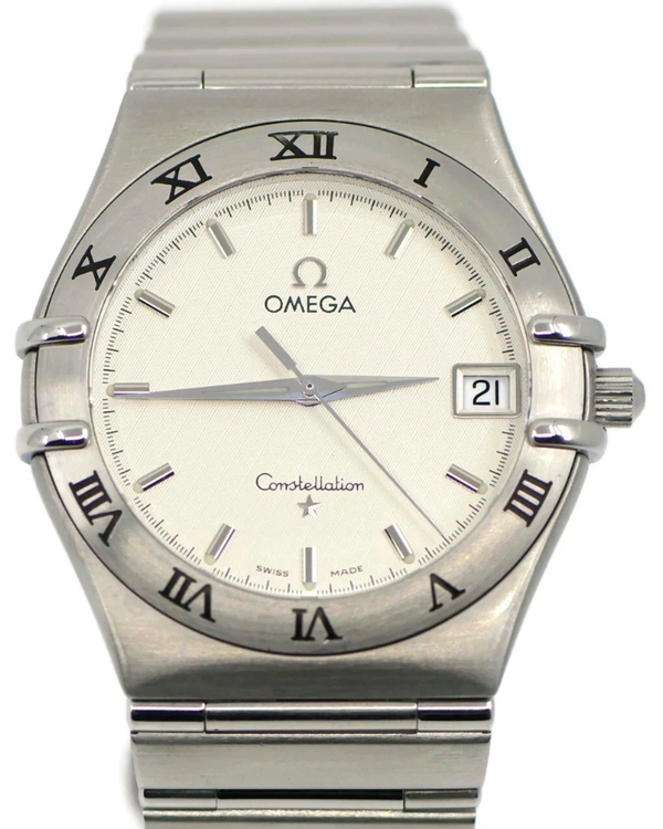 Omega Constellation 33.5MM Quartz Silver Dial Steel Bracelet (1512.30.00)