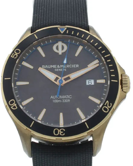 Baume & Mercier Clifton Club Bronze 42MM Brown Dial Rubber Strap (M0A10501)