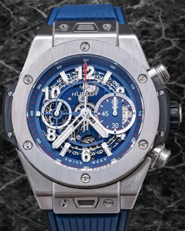 Hublot Big Bang Unico 45MM Skeleton Dial Rubber Strap (411.NX.5179.RX)