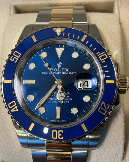 2023 Rolex Submariner Date "Bluesy" 41MM Blue Dial Two-Tone Oyster Bracelet (126613LB)