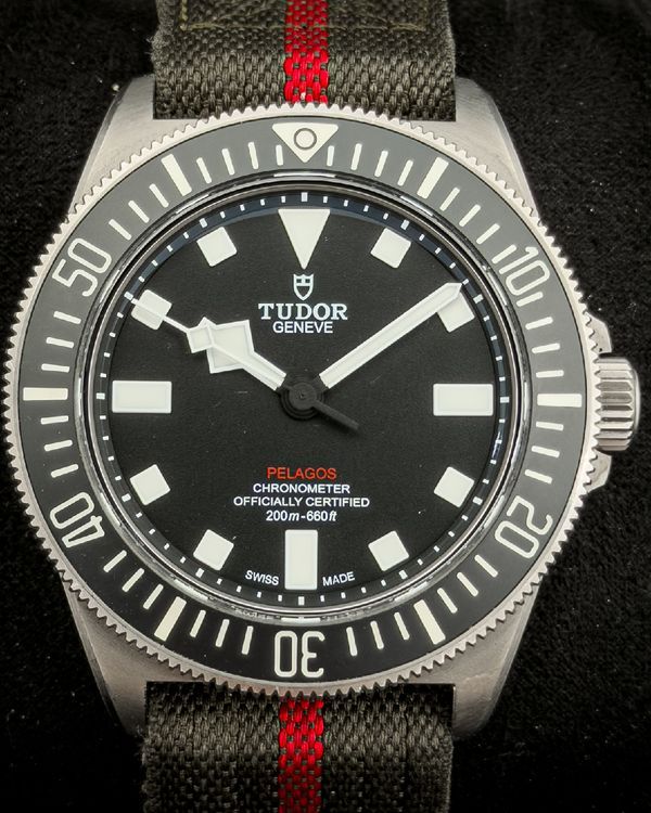 2024 Tudor Pelagos 42MM Black Dial Textile Strap (25717N)
