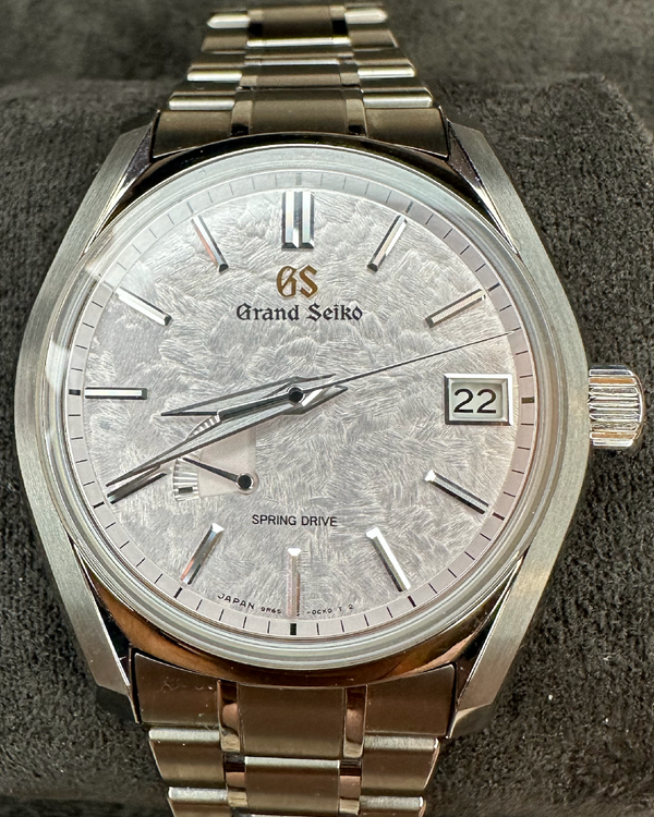 2023 Grand Seiko Heritage "Shunbun" 40MM Pink Dial Titanium Bracelet (SBGA413G)