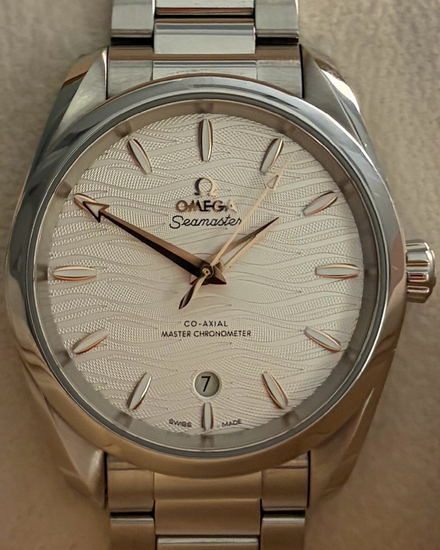 2023 Omega Seamaster Aqua Terra 150M 38MM Silver Dial Steel Bracelet (220.10.38.20.02.002)
