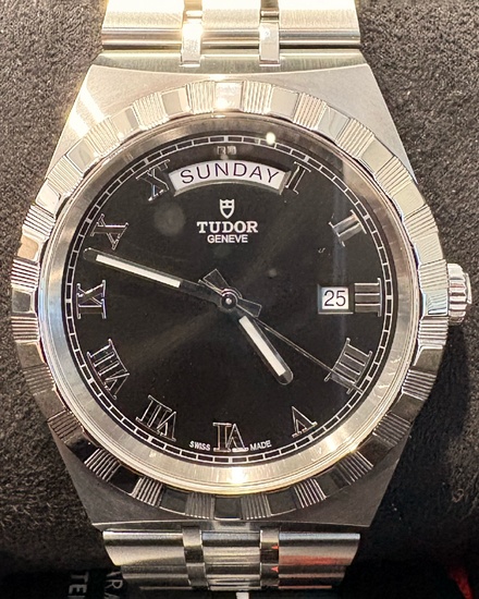 2025 Tudor Royal 41MM Black Dial Steel Bracelet (28600)
