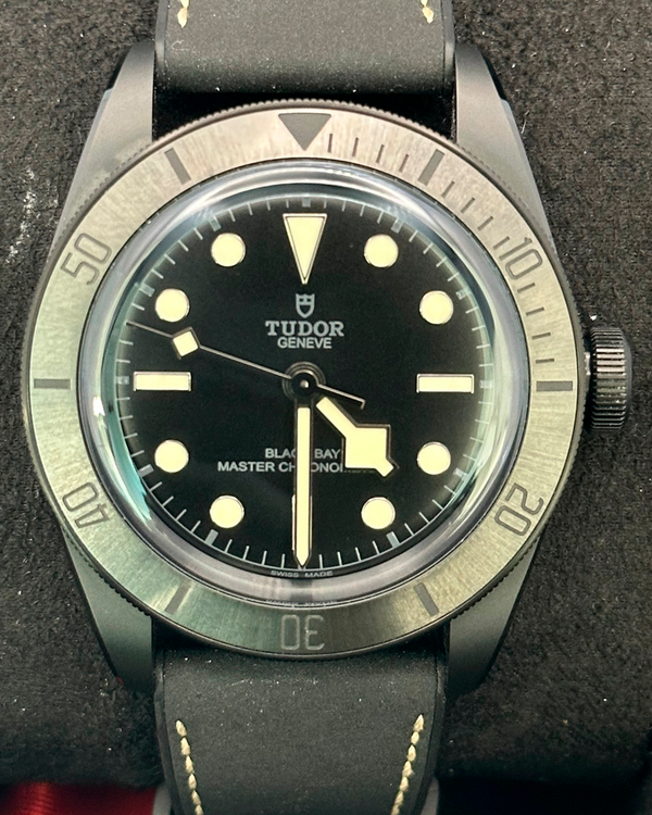 2025 Tudor Black Bay 41MM Black Dial Leather Strap (79210CNU)