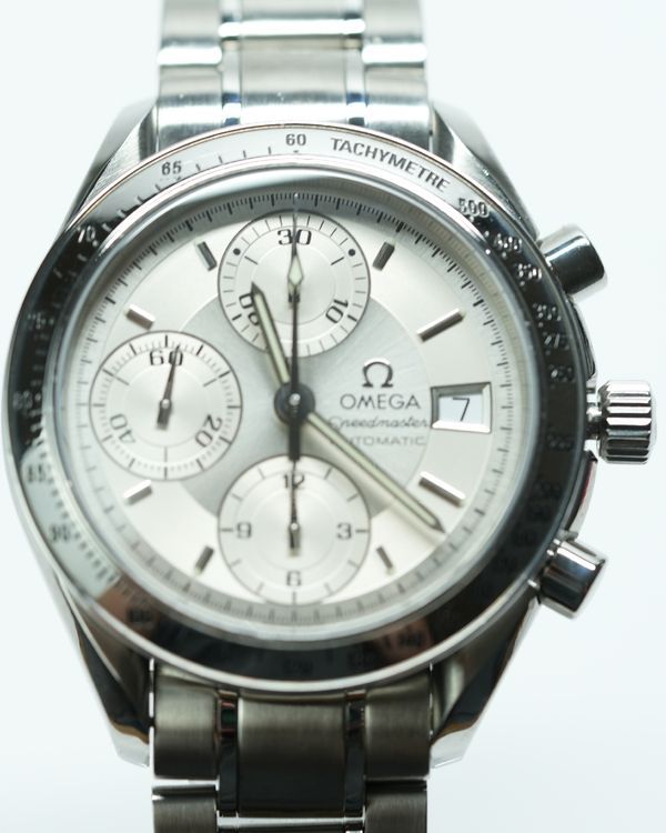 1998 Omega Speedmaster Date 39MM Silver Dial Steel Bracelet (3513.30.00)