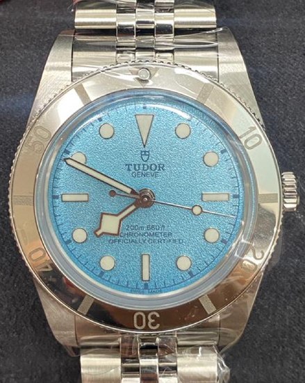 2026 Tudor Black Bay '54 "Lagoon" 37MM Blue Dial Steel Bracelet (79000)
