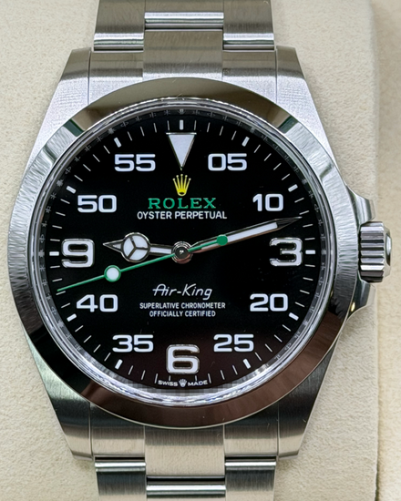 2026 Rolex Air-King 40MM Black Dial Oyster Bracelet (126900)