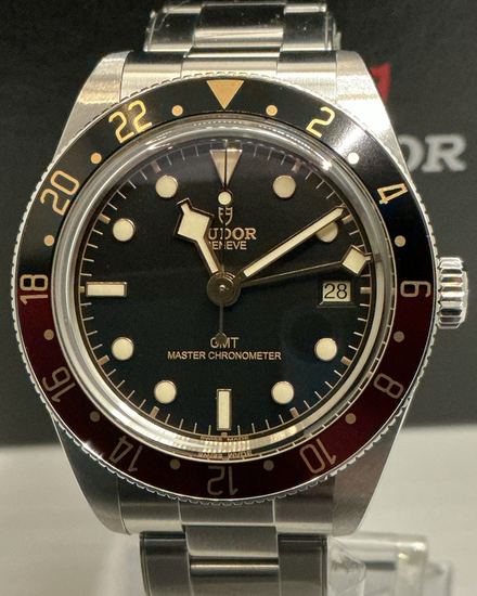 2025 Tudor Black Bay 58 GMT "Coke" 39MM Black Dial Steel Bracelet (7939G1A0NRU)